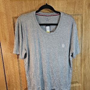 Tommy Hilfiger Light Gray Short Sleeve Tee